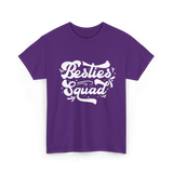 Besties Squad Friendship Circle T-Shirt - Purple