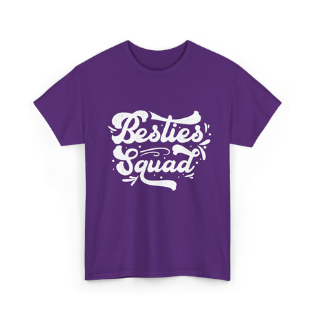 Besties Squad Friendship Circle T-Shirt - Purple