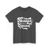 Besties Squad Friendship Circle T-Shirt - Dark Heather