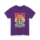 Besties Trip Adventure Friends T-Shirt - Purple