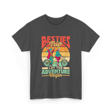 Besties Trip Adventure Friends T-Shirt - Dark Heather