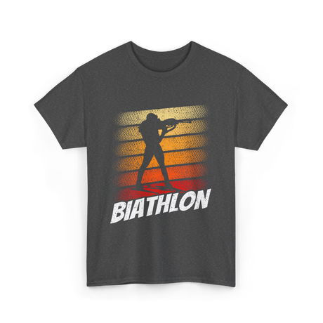 Biathlon Biathlete Sports T-Shirt - Dark Heather