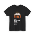 Bible Basic Instructions T-Shirt - Black