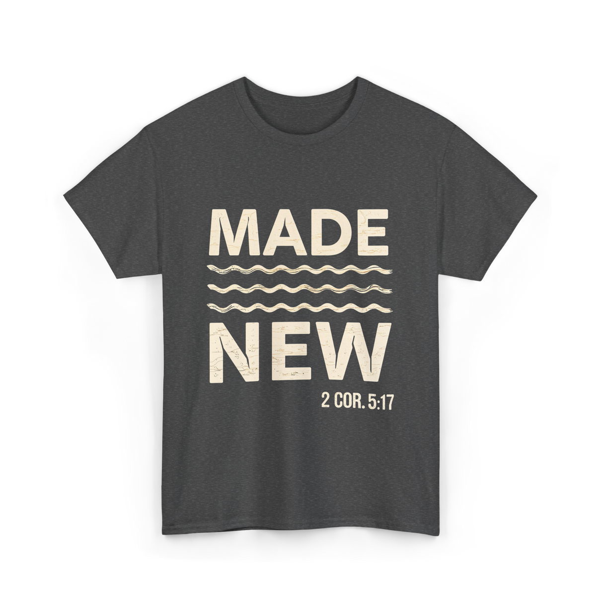 Bible Verse T-Shirt - Dark Heather