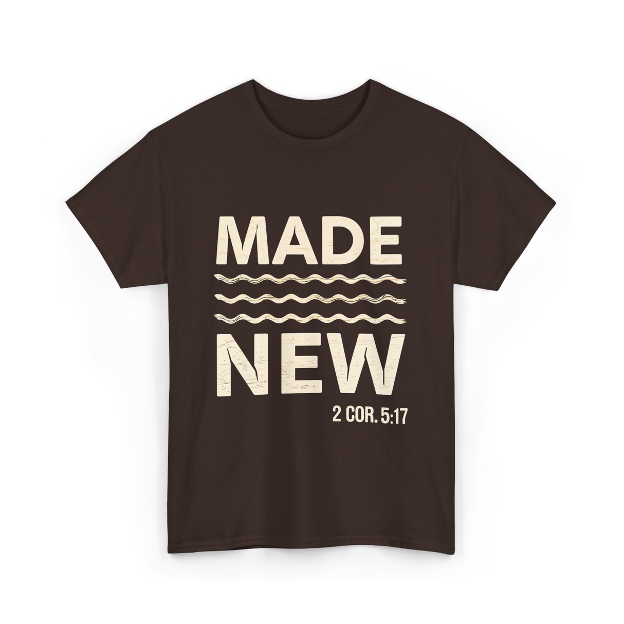 Bible Verse T-Shirt - Dark Chocolate