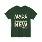 Bible Verse T-Shirt - Forest Green