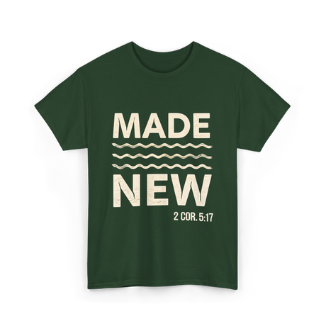 Bible Verse T-Shirt - Forest Green