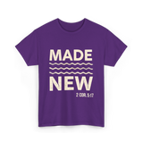 Bible Verse T-Shirt - Purple