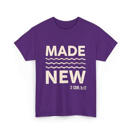 Bible Verse T-Shirt - Purple