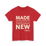 Bible Verse T-Shirt - Red