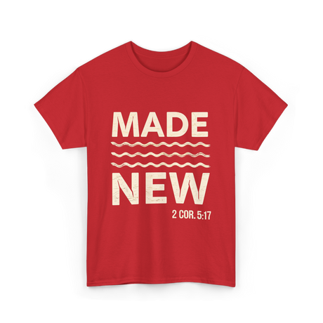 Bible Verse T-Shirt - Red