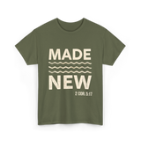 Bible Verse T-Shirt - Military Green