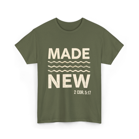 Bible Verse T-Shirt - Military Green