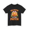 Big Sister of the Patch Pumpkin T-Shirt - Black