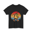 Bigfoot Carrying Taco Sasquatch T-Shirt - Black