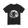 Bigfoot Night Stroll Sasquatch T-Shirt - Black