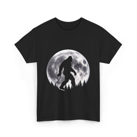 Bigfoot Night Stroll Sasquatch T-Shirt - Black