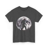 Bigfoot Night Stroll Sasquatch T-Shirt - Dark Heather