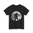 Bigfoot Night Stroll Sasquatch T-Shirt - Black