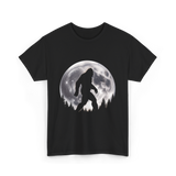 Bigfoot Night Stroll Sasquatch T-Shirt - Black