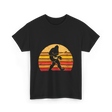 Bigfoot Playing Guitar Music T-Shirt - Black