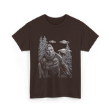 Bigfoot Sasquatch T-Shirt - Dark Chocolate