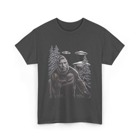 Bigfoot Sasquatch T-Shirt - Dark Heather