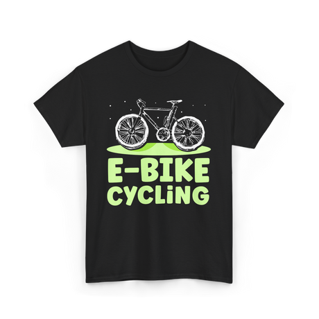 Bike Cycling Biker Cyclist T-Shirt - Black