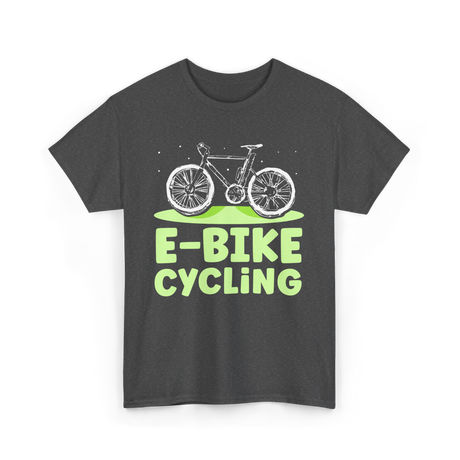 Bike Cycling Biker Cyclist T-Shirt - Dark Heather