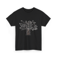 Binary Tree Circuit Electronics Engineer T-Shirt - Black