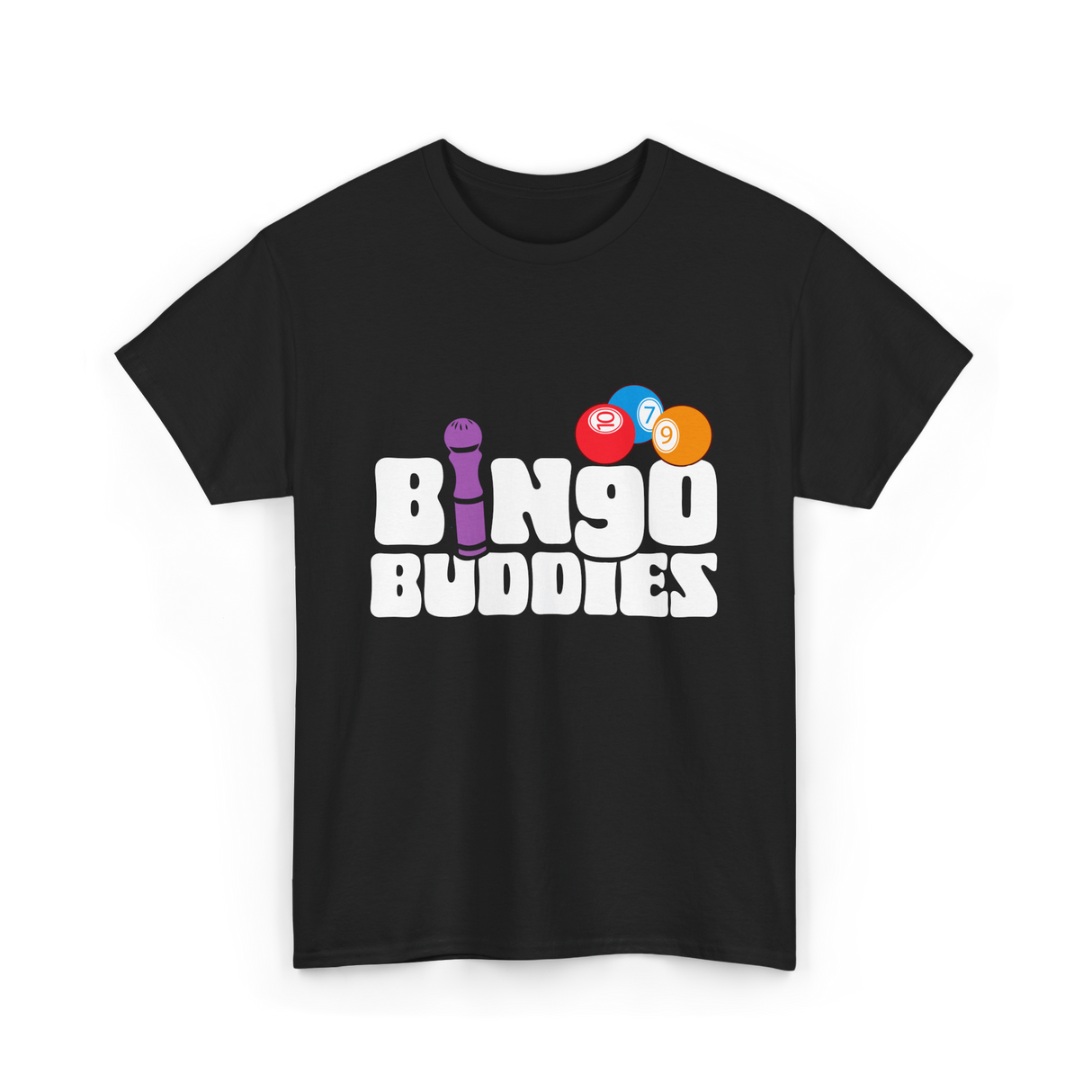 Bingo Buddies Bingo Player T-Shirt - Black