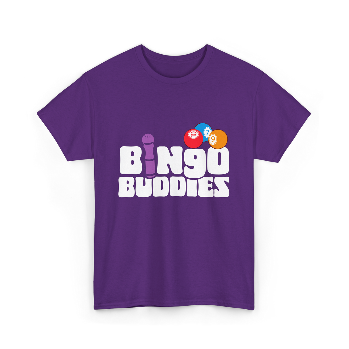 Bingo Buddies Bingo Player T-Shirt - Purple