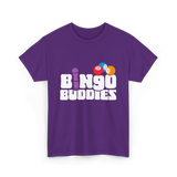 Bingo Buddies Bingo Player T-Shirt - Purple