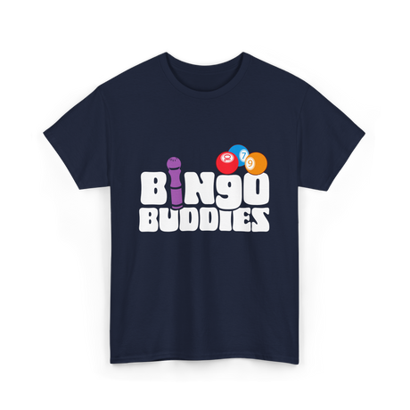 Bingo Buddies Bingo Player T-Shirt - Navy