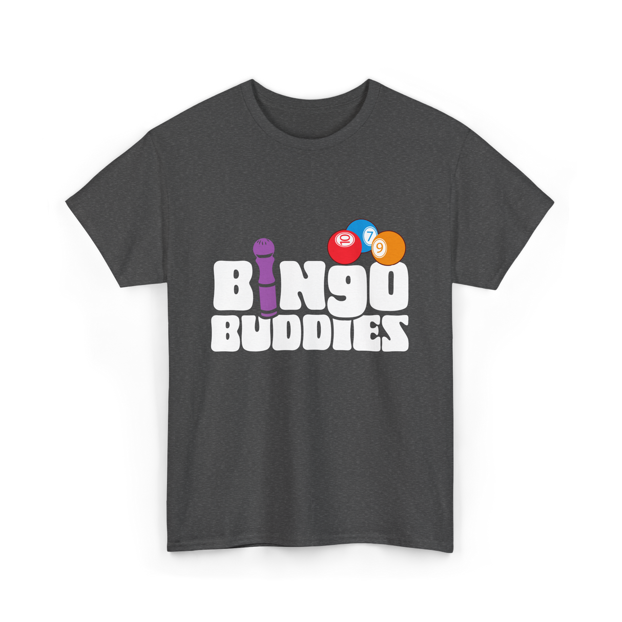 Bingo Buddies Bingo Player T-Shirt - Dark Heather