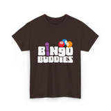 Bingo Buddies Bingo Player T-Shirt - Dark Chocolate