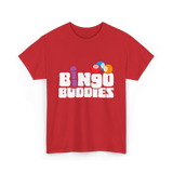 Bingo Buddies Bingo Player T-Shirt - Red