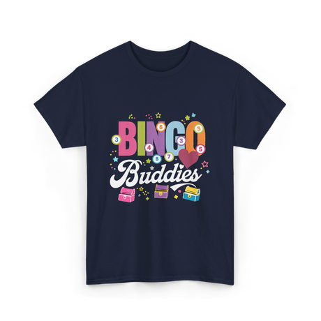 Bingo Buddies Game T-Shirt - Navy