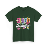 Bingo Buddies Game T-Shirt - Forest Green