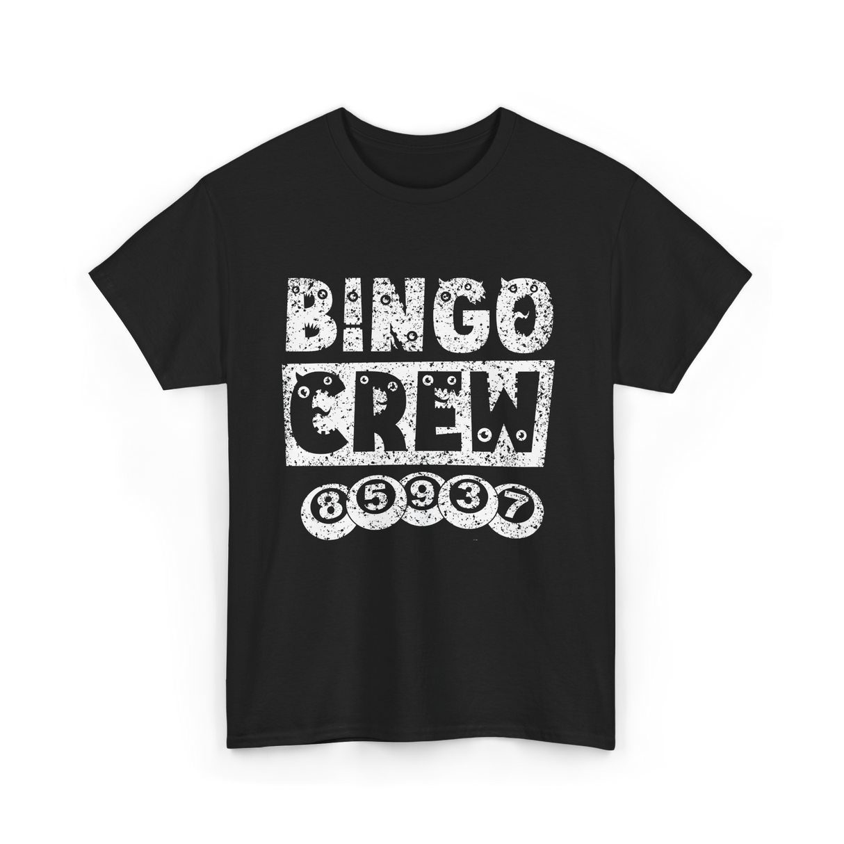 Bingo Crew Bingo Player T-Shirt - Black