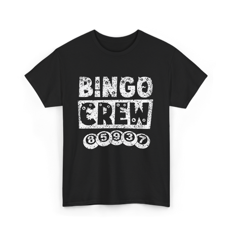 Bingo Crew Bingo Player T-Shirt - Black