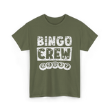 Bingo Crew Bingo Player T-Shirt - Military Green