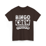 Bingo Crew Bingo Player T-Shirt - Dark Chocolate