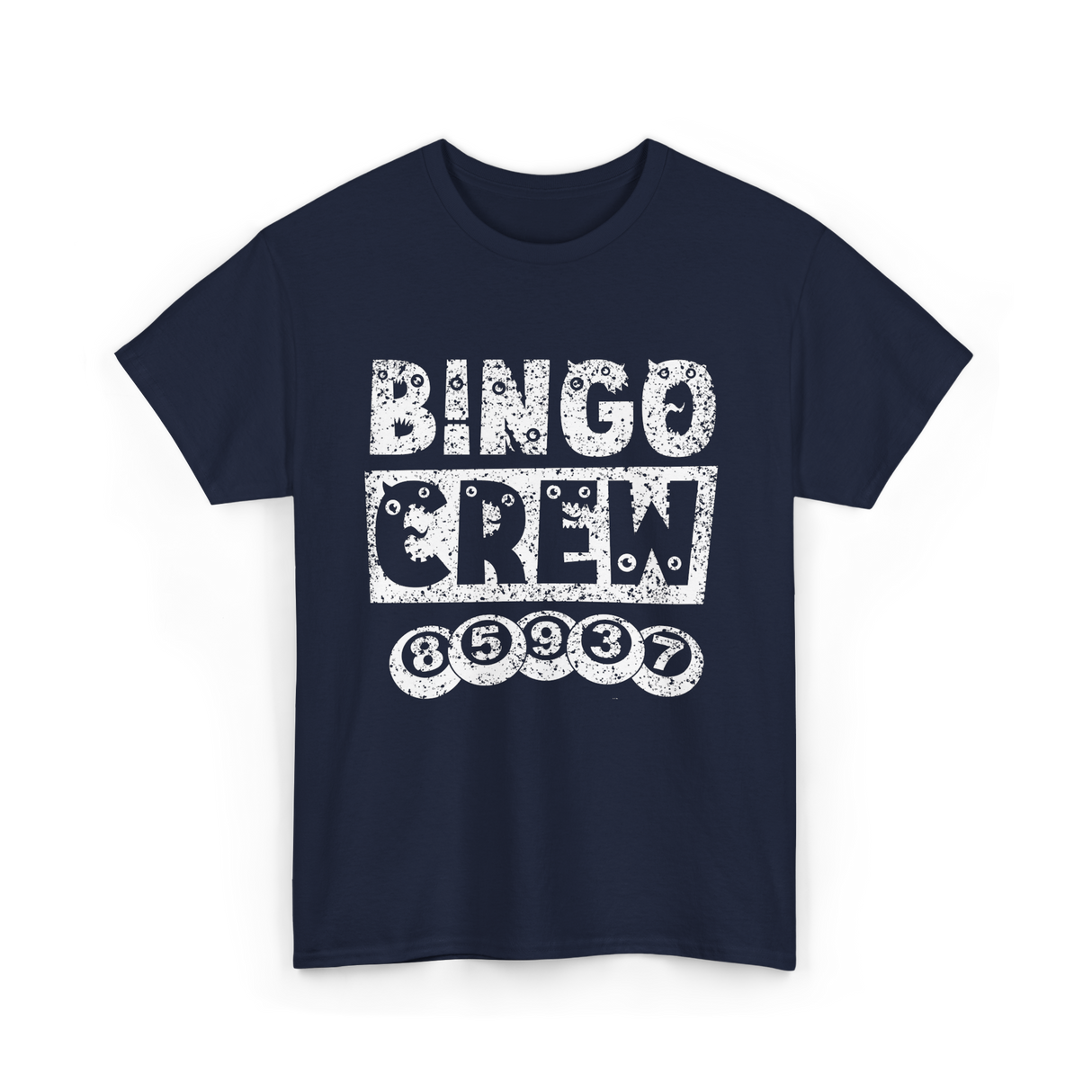 Bingo Crew Bingo Player T-Shirt - Navy