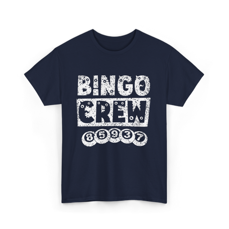 Bingo Crew Bingo Player T-Shirt - Navy