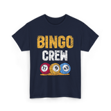 Bingo Crew Game Player Bingo T-Shirt - Navy