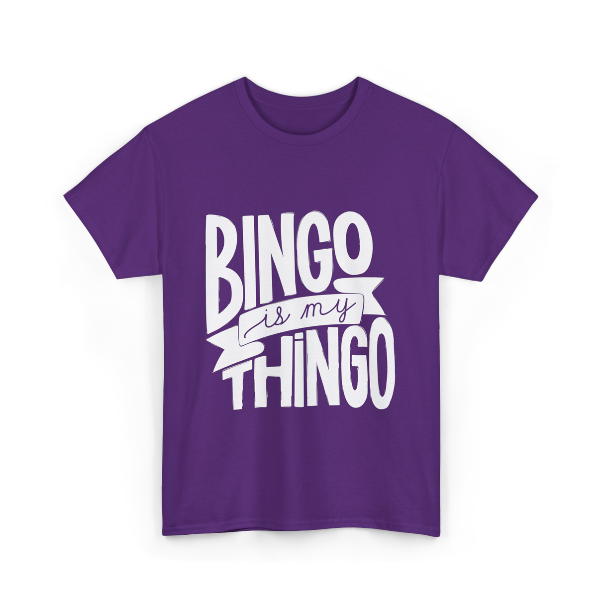 Bingo is My Thingo Bingo T-Shirt - Purple