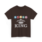 Bingo King Bingo Player T-Shirt - Dark Chocolate