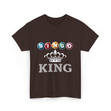 Bingo King Bingo Player T-Shirt - Dark Chocolate