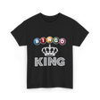 Bingo King Game Night Bingo T-Shirt - Black